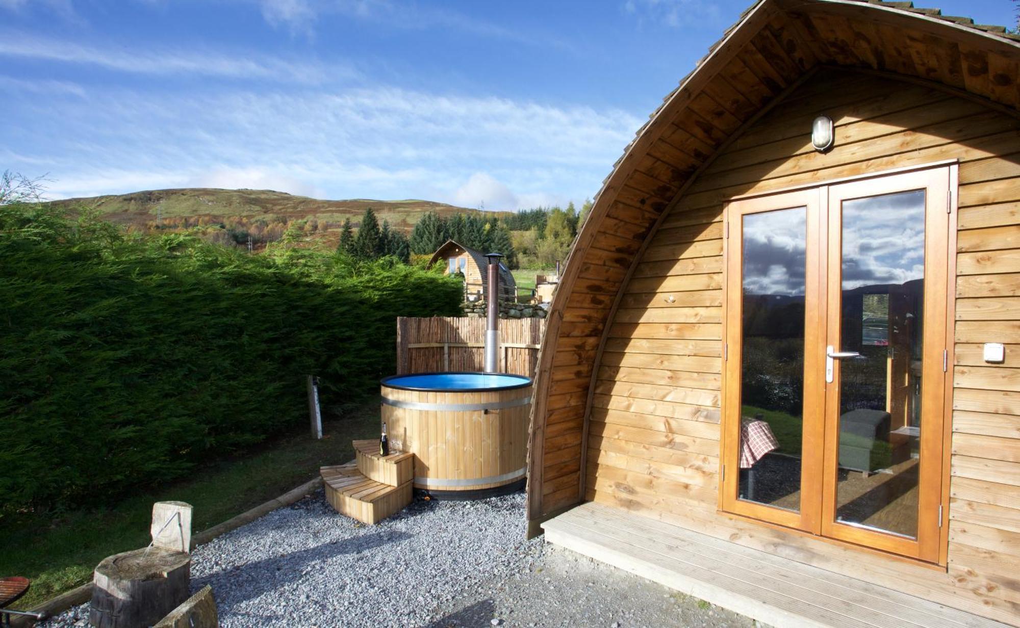 Loch Tay Highland Lodges And Glamping Park Morenish Exteriér fotografie